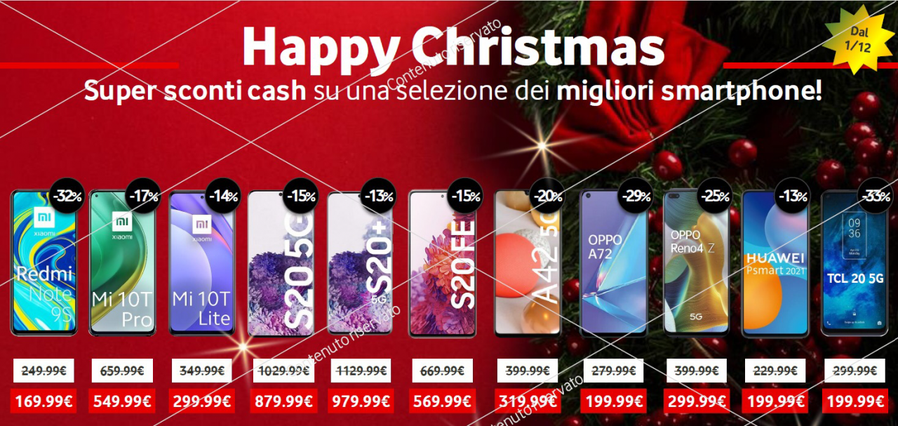 Sconti Vodafone Dicembre