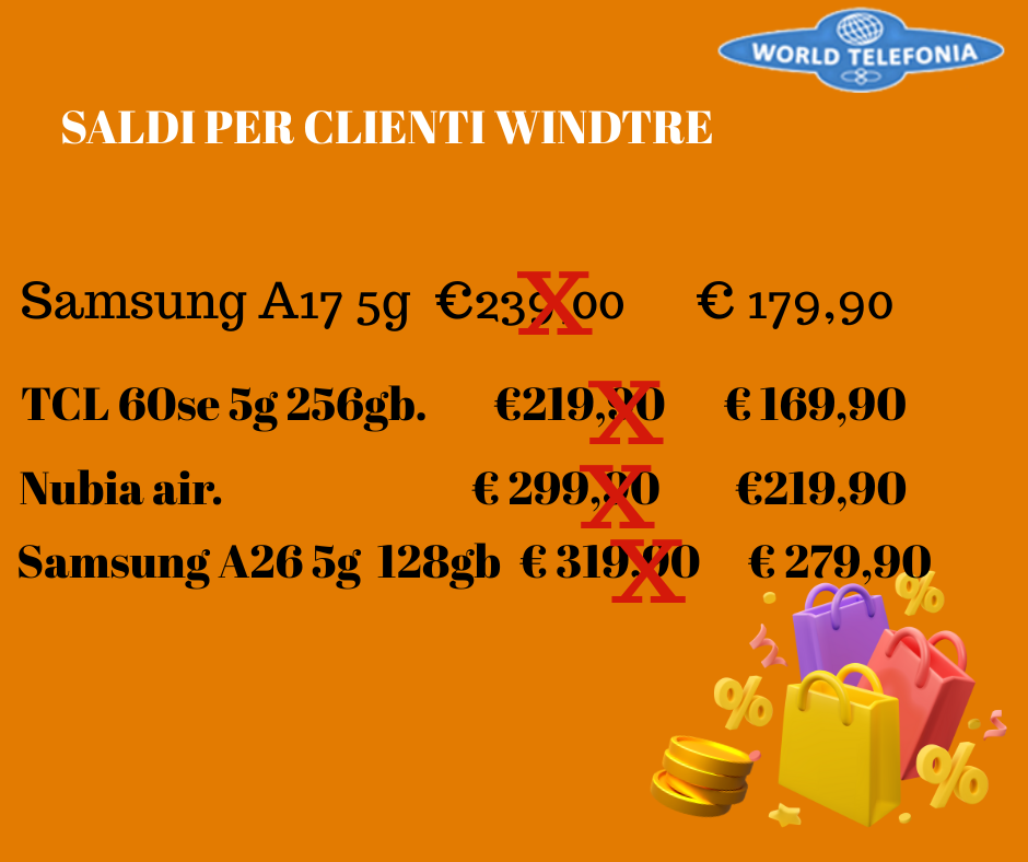 Saldi windtre